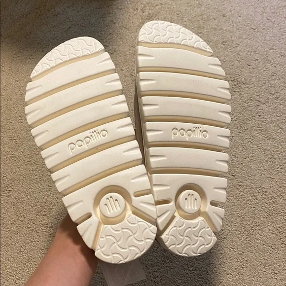 NWT Papillio by Birkenstock Women’s Arizona Chunky Platform Sandal in Warm Sand - Picture 4 of 8